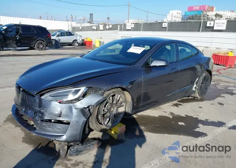 2021 Tesla Model S from USA, damaged, VIN 5YJSA1E53MF443573